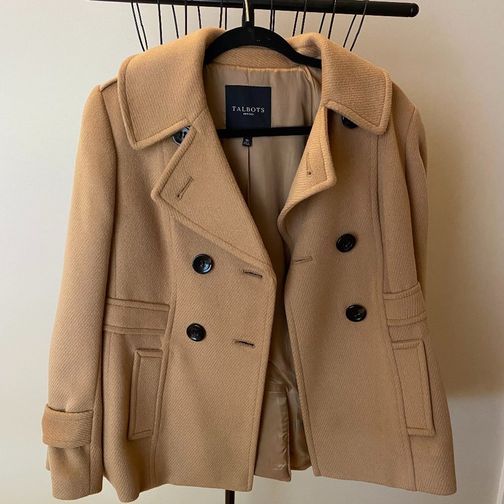 Talbots Wool Pea Coat